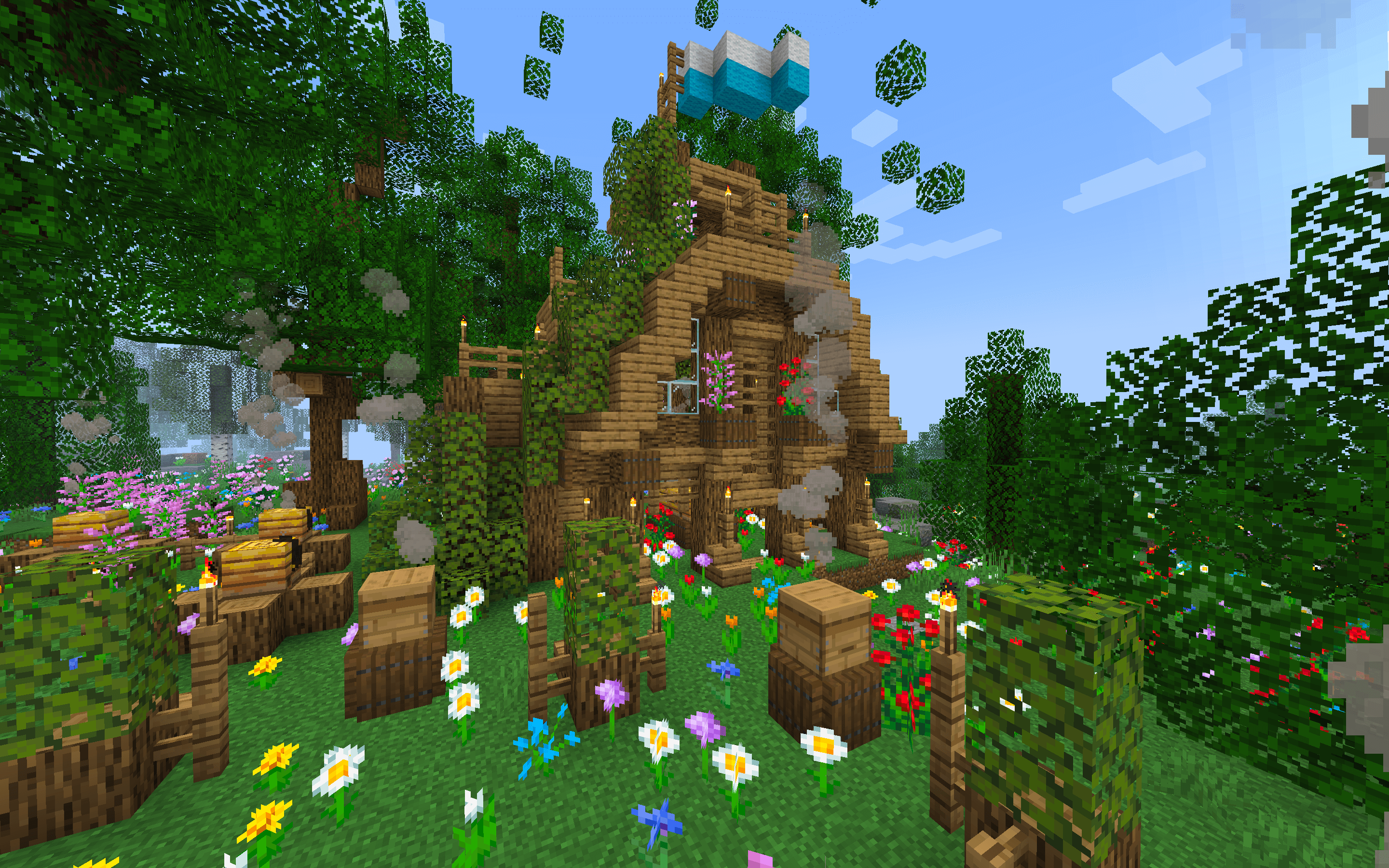 The Bee Barn apiary in the Fiorea national park. (Supplied: Fregetable)